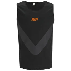 Myprotein 男子運動跑步背心 - 黑色