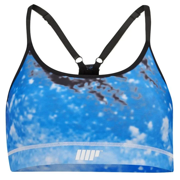 Myprotein 女子专业运动内衣 Bra - 蓝色图案