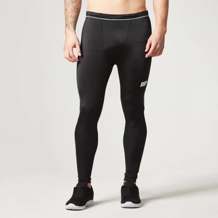 Myprotein 男士跑步緊身褲 - 藍色迷彩