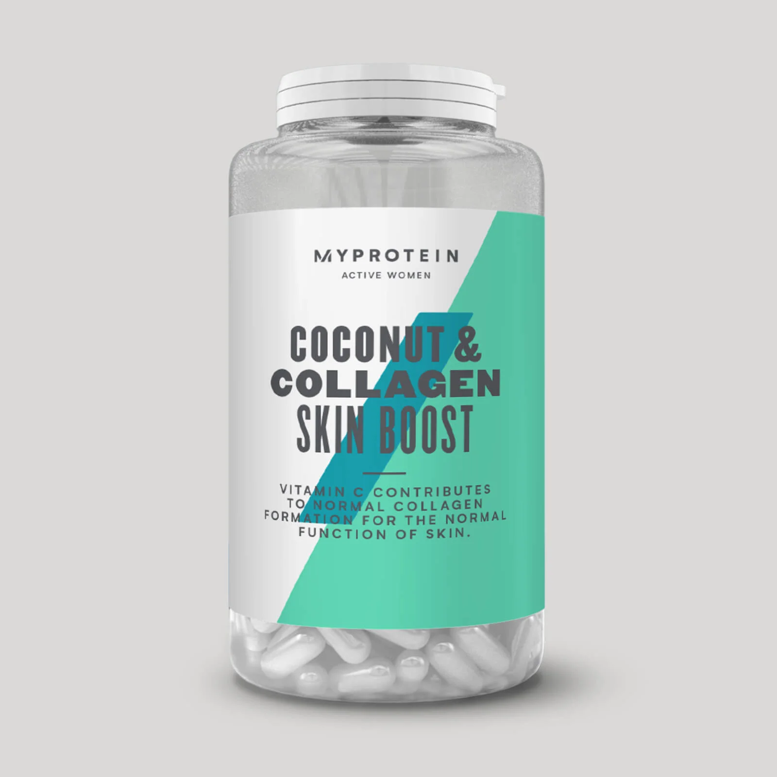 椰子油與膠原蛋白美顏膠囊 - 60粒 - 原味 圖片 1