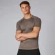Elite Seamless 無縫系列 男士短袖上衣 - Driftwood 卡其棕