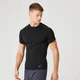 Elite Seamless 無縫系列 男士T恤 – 黑色