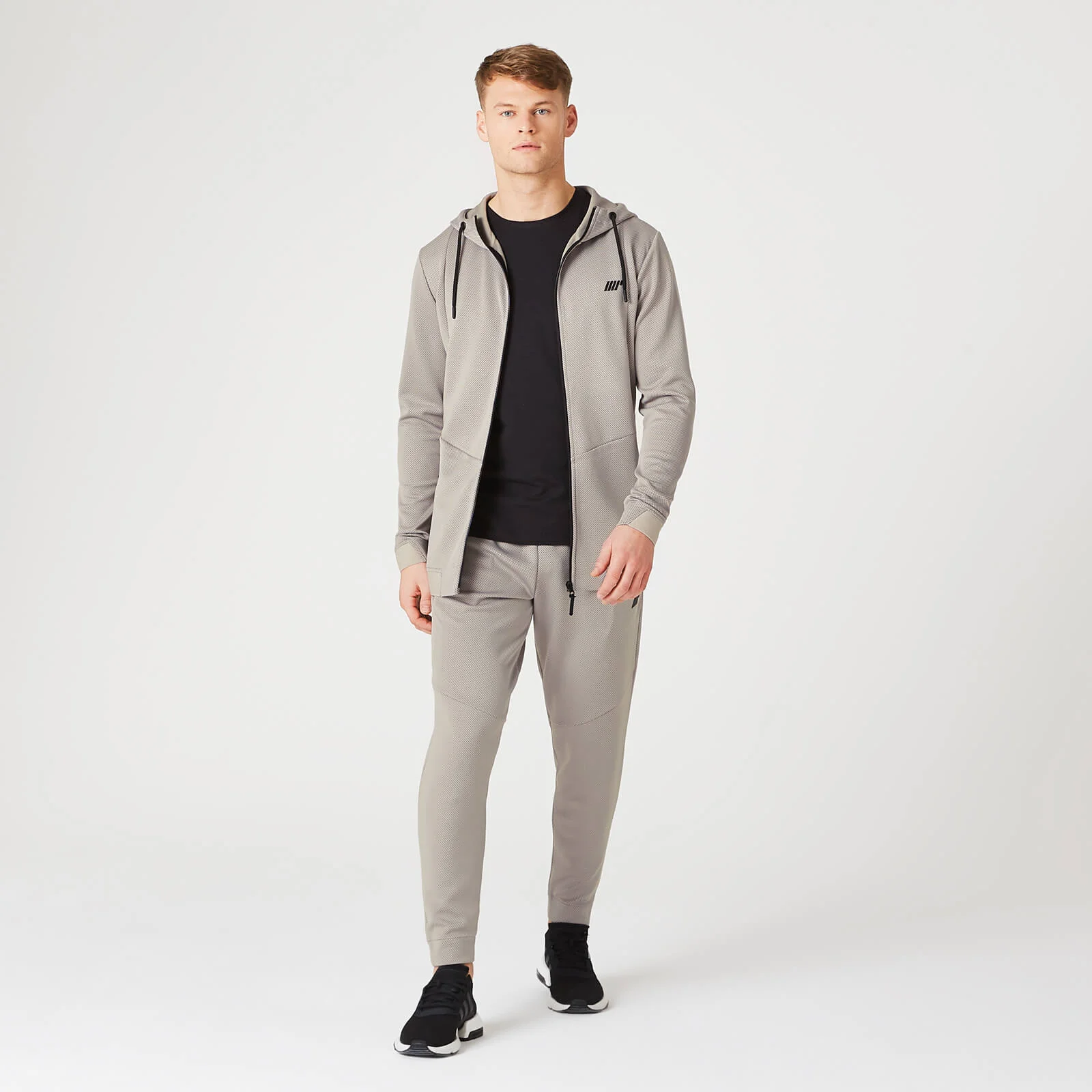 Luxe Lite 極緻系列 男士連帽衫 – 灰色 - XS 圖片 1