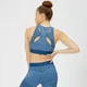 Seamless 無縫系列 女士運動內衣 - 藍