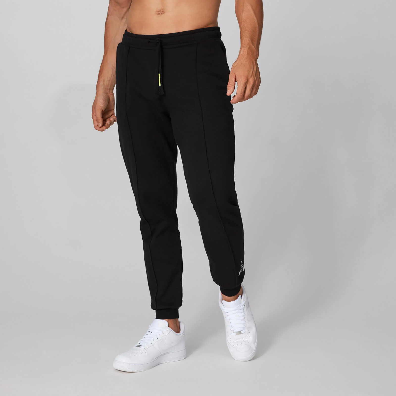 Neon Signature Joggers 螢彩系列 男士休閒慢跑褲 - 黑 - XS 圖片 1