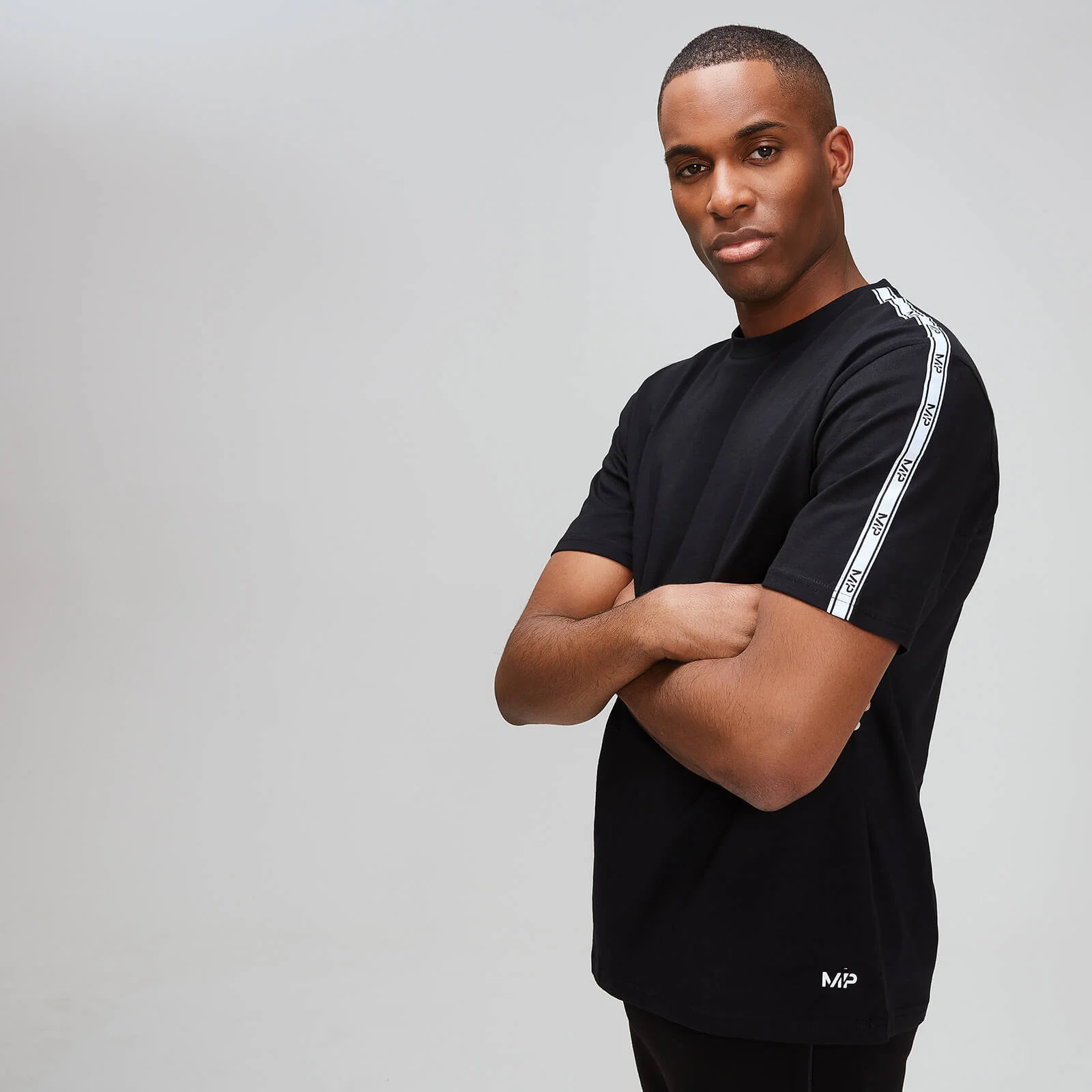 Logo 經典 T 恤 - 黑色 - XS 圖片 1