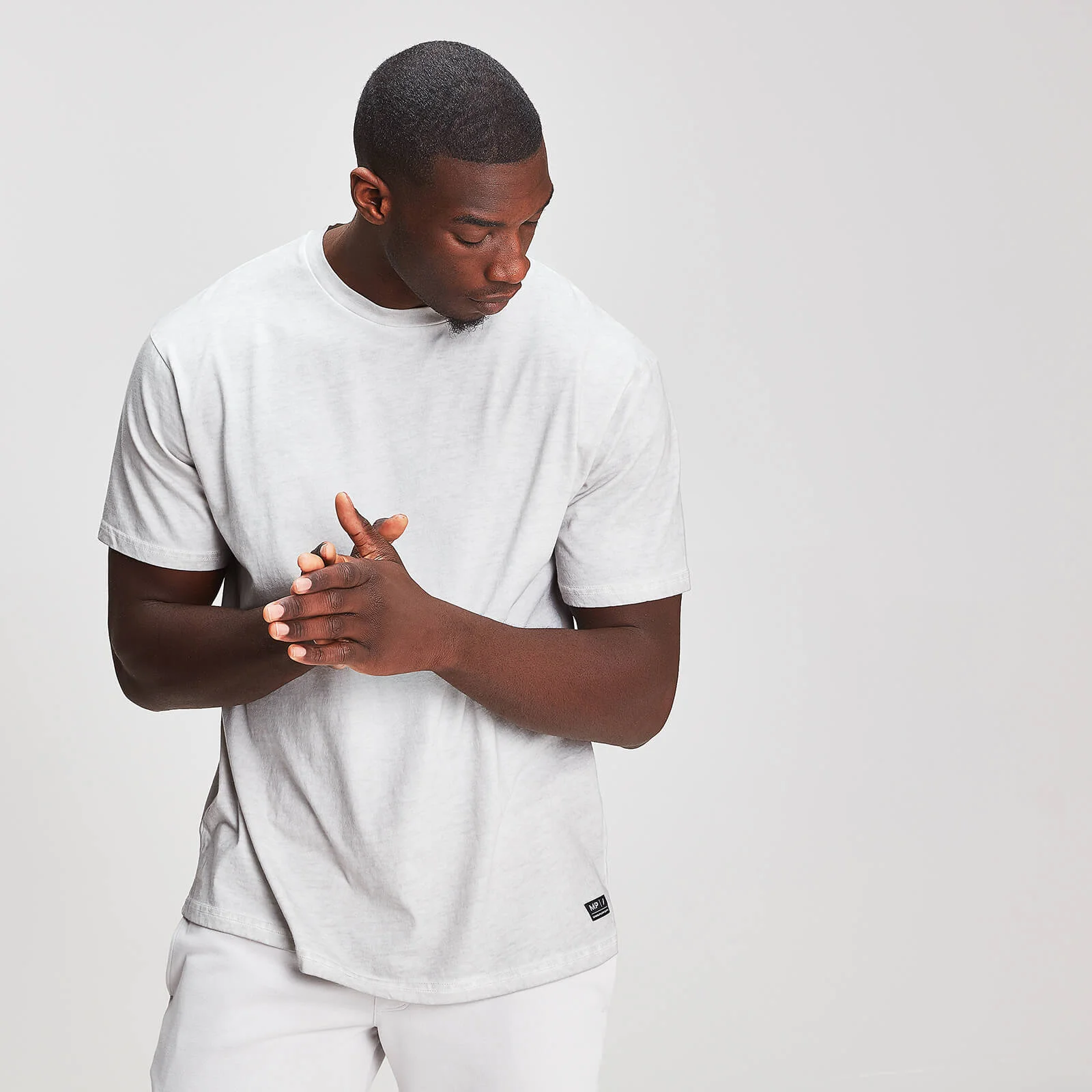 MP Men's Graphic T-Shirt - Chrome - XS 圖片 1