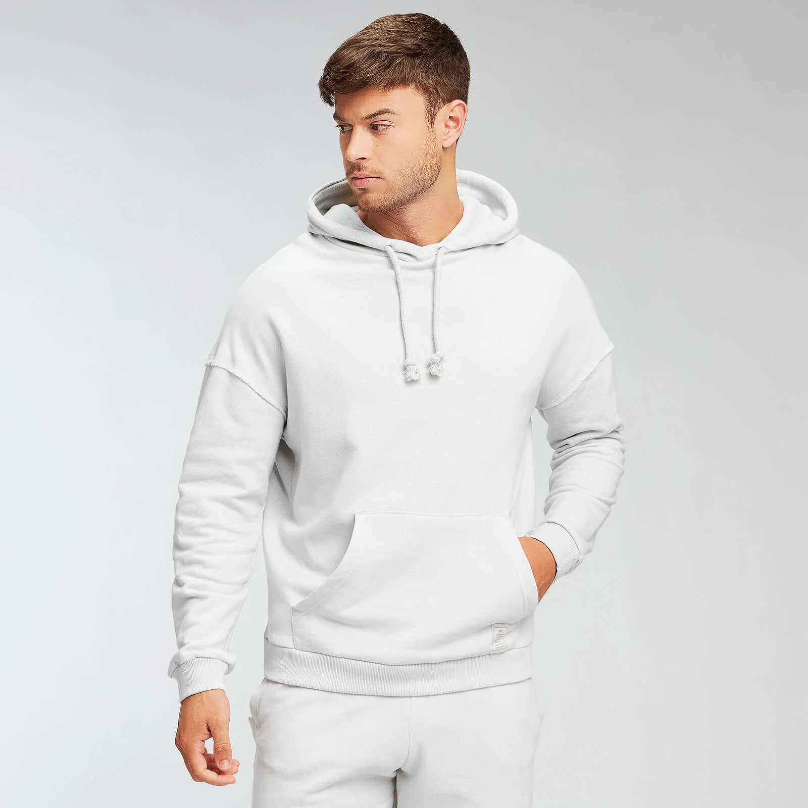 A / WEAR 有機棉系列 男士連帽上衣 - 灰 - XS 圖片 1