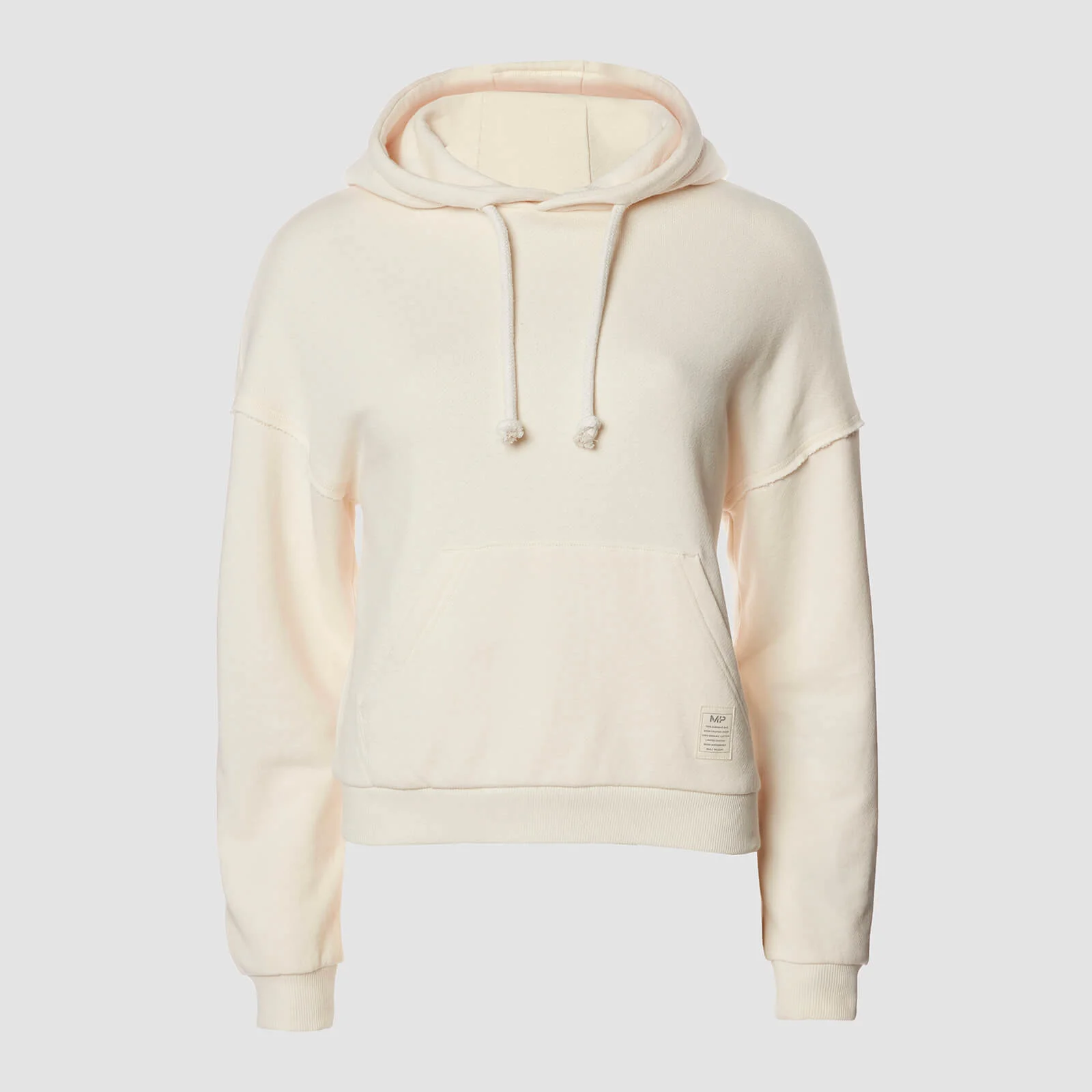 A / WEAR 有機棉系列 女士連帽上衣 - 米 - XS 圖片 1