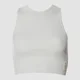 A / WEAR 有機棉系列 女士羅紋背心 - 灰