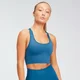 Shape Seamless 無縫系列 女士交叉運動內衣 - 深藍