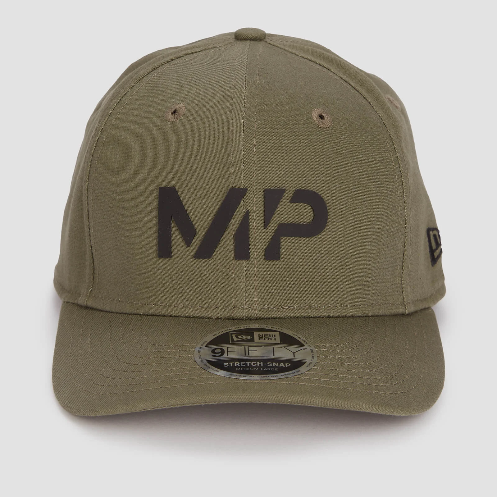 MP New Era 9FIFTY Stretch Snapback - Dark Olive/Black - S-M 圖片 1