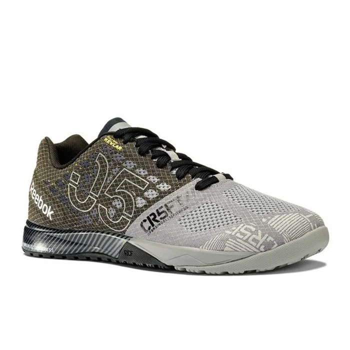 锐步 Reebok CrossFit Nano 5.0 男子运动鞋 -  灰色/黑色