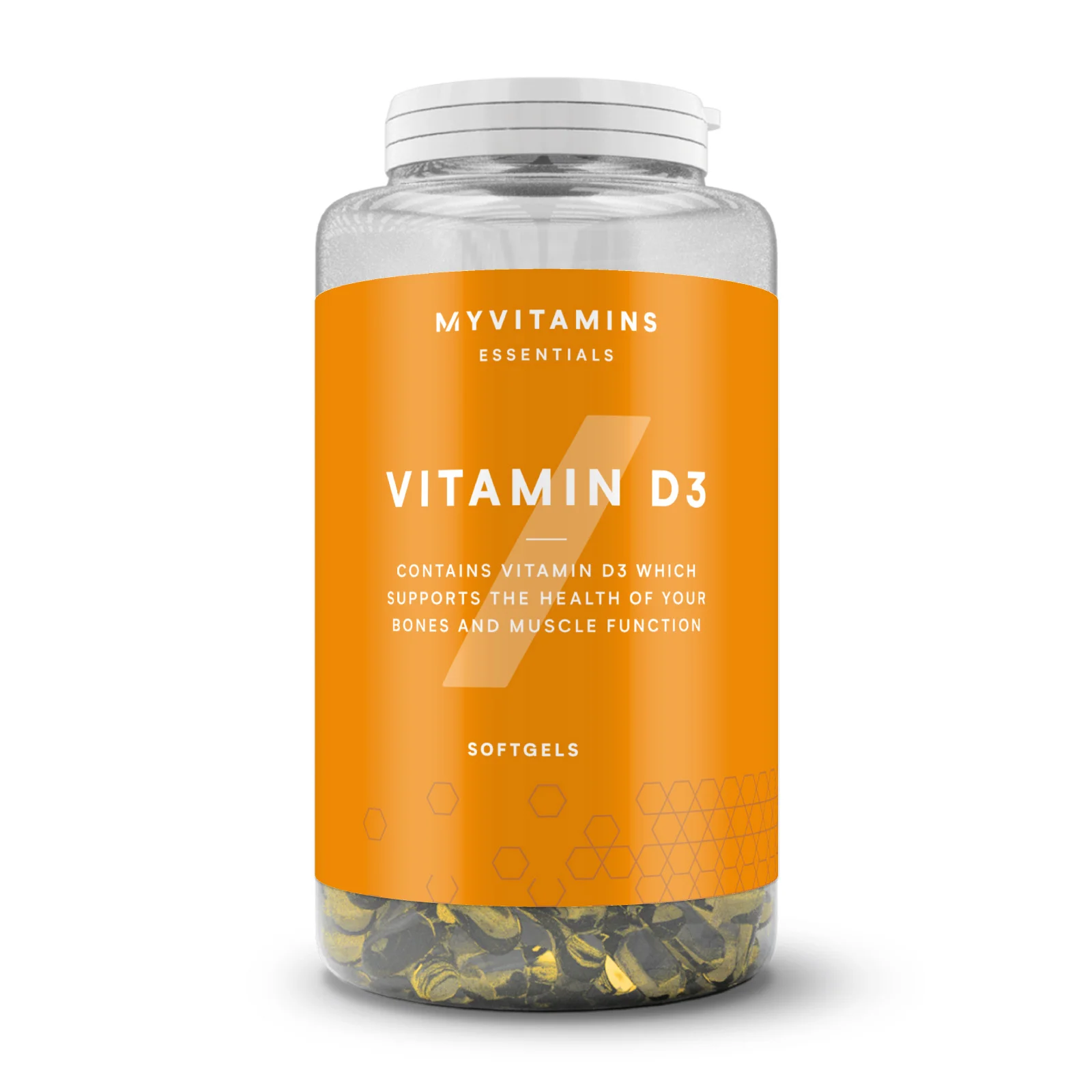 維他命 D3 膠囊 - 180粒 - Non-Vegan 圖片 1
