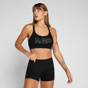 Original 經典系列 女士運動內衣 - 黑 - Size XXL