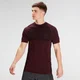 Essential Seamless 無縫系列 男士短袖上衣 - 紅