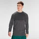 Essential Seamless 無縫系列 男士長袖上衣 - 淺灰