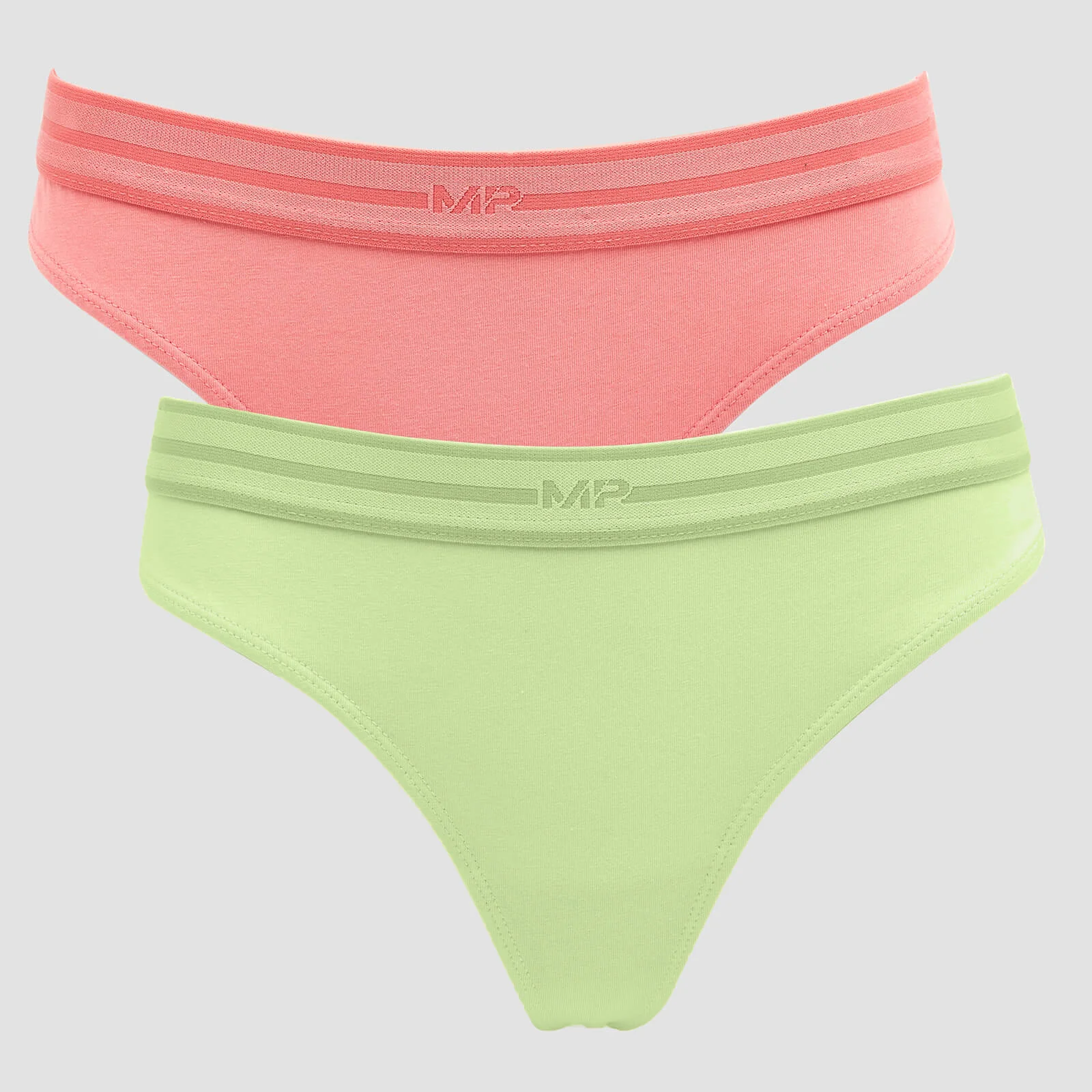 MP Women's Thong (2 Pack) Butterfly/Geranium Pink - XXS 圖片 1