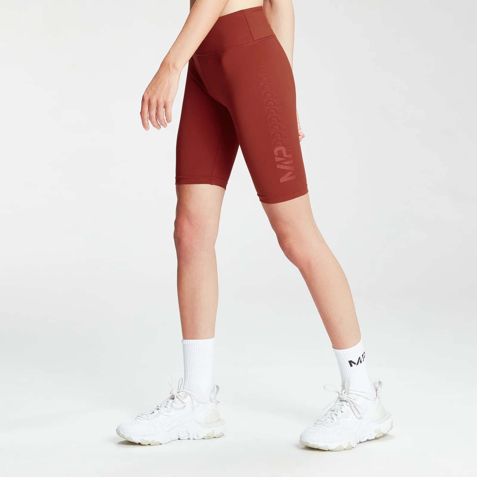 Graphic Training 系列 Fade 女士自行車短褲 - 烈日紅 - XXS 圖片 1