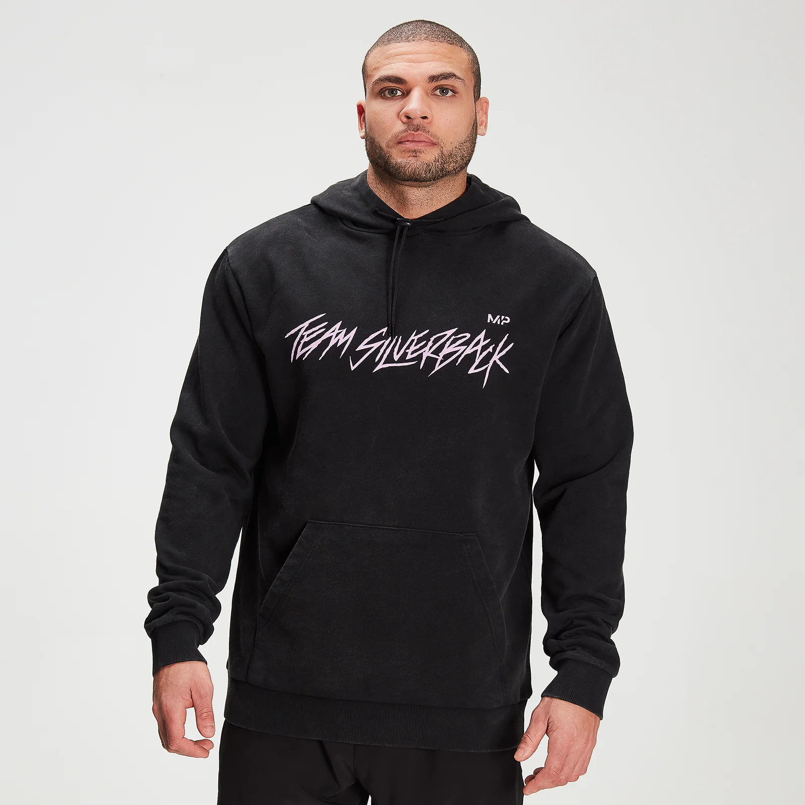 MP X Zack George Men's Washed Hoodie - Black - XXS 圖片 1