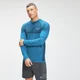 MP Essential Seamless 無縫系列 男士長袖上衣 - 明亮藍斑紋