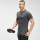 MP Essential Seamless 無縫系列 男士短袖印花 T 恤 - 黑