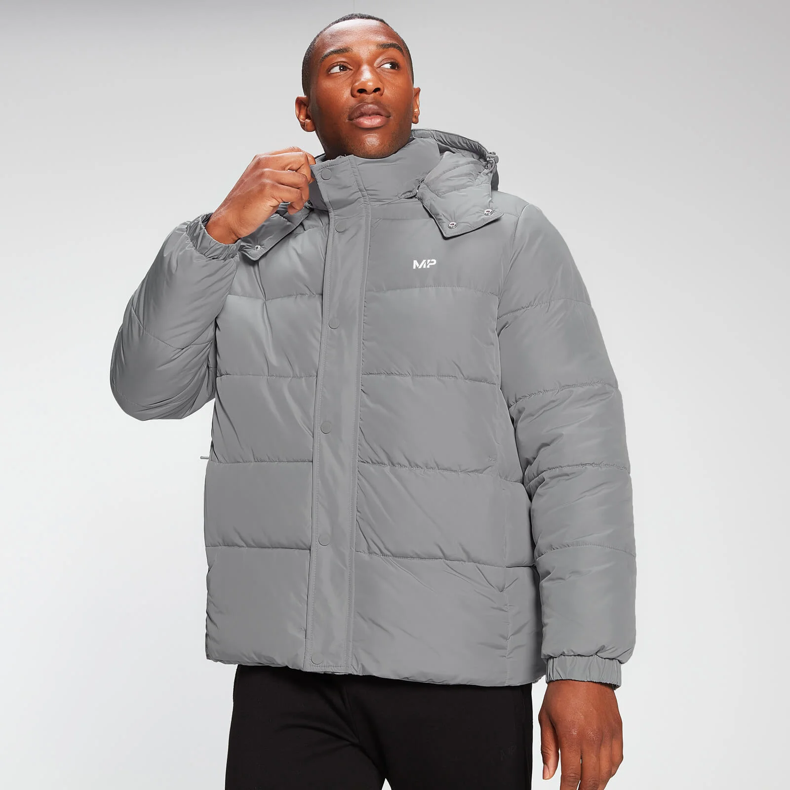 MP Men's Essential Puffer Jacket - Storm - XXS 圖片 1