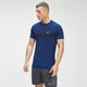 MP Essential Seamless 無縫系列 男士短袖 T 恤 - 湛藍斑紋