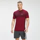 MP Essential Seamless 無縫系列 男士短袖 T 恤 - 酒紅斑紋