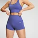 MP Shape Seamless 無縫系列 女士熱褲 - 風信子藍