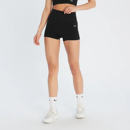 MP Shape Seamless 無縫系列 女士熱褲 - 黑
