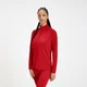 MP Training 樸質系列 無限符號女士 ¼ 拉鍊上衣 - 紅