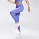 Graphic Training 系列 Repeat Mark 女士緊身褲 - 風信子藍