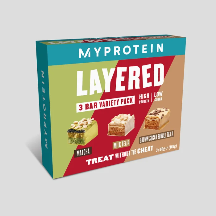 六層夾心高蛋白棒(3 支裝)