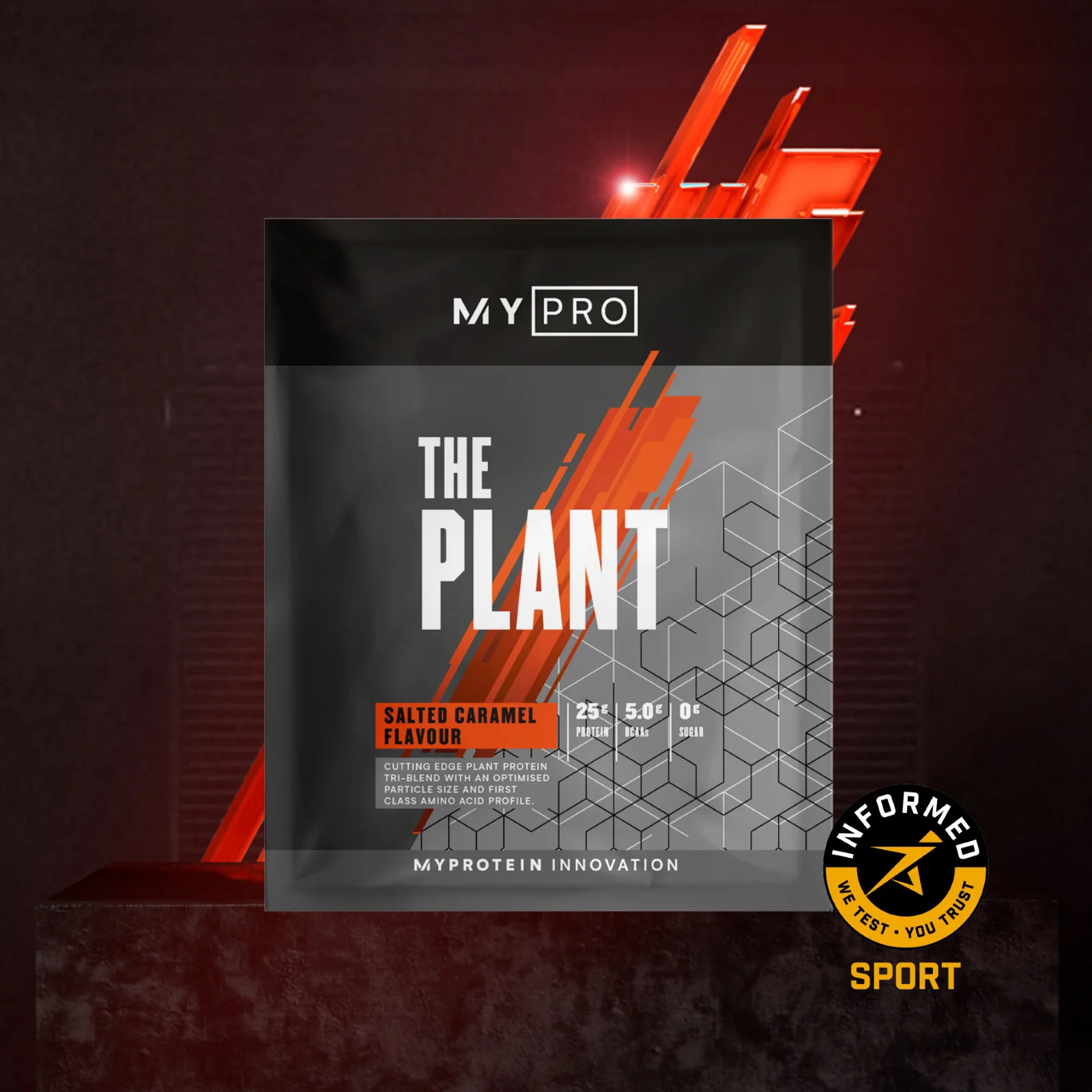 THE Plant 植物性蛋白粉 - 1份装 - 海鹽焦糖 圖片 1