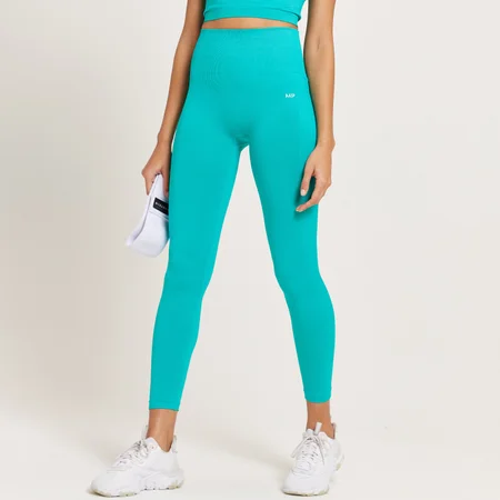 MP Shape Seamless 無縫系列 女士九分緊身褲 - 湖水綠
