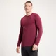 MP Tempo Ultra Seamless 無縫系列 男士長袖上衣 - 酒紅