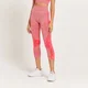 MP Curve 曲線系列 女士高腰七分緊身褲 - 淺紅