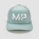MP New Era 9FIFTY 彈性後扣棒球帽 - 冰藍/白