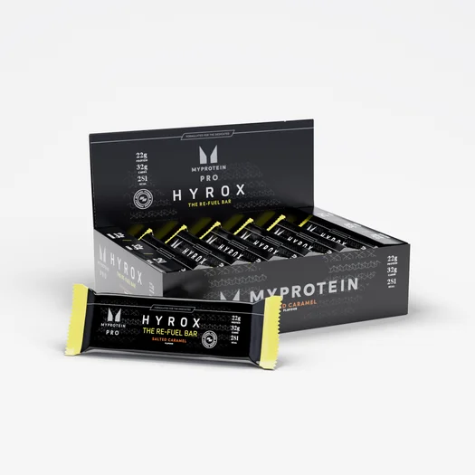 THE Re-Fuel 能量棒 – HYROX 限量版 - 12 x 80g - 海鹽焦糖
