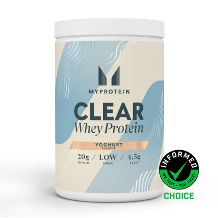 透明分離乳清蛋白粉 - 500g - 20份装 - 乳酸口味