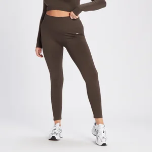 Shape Seamless 曲線無縫系列 女士緊身褲 - 咖啡 - Size M