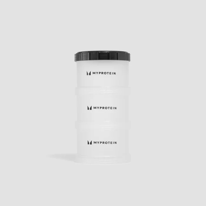 Myprotein 便攜式三層保鮮盒 - 黑