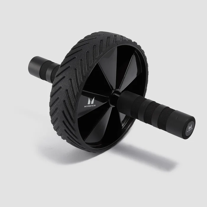 Myprotein 多功能雙輪健腹輪 & 瑜伽墊套組 - 黑