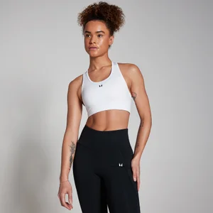 Training 樸質系列 女士 Y 字背運動內衣 - 白 - Size M