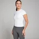 Tempo 節奏系列 女士貼身版型短袖 T 恤 - 白