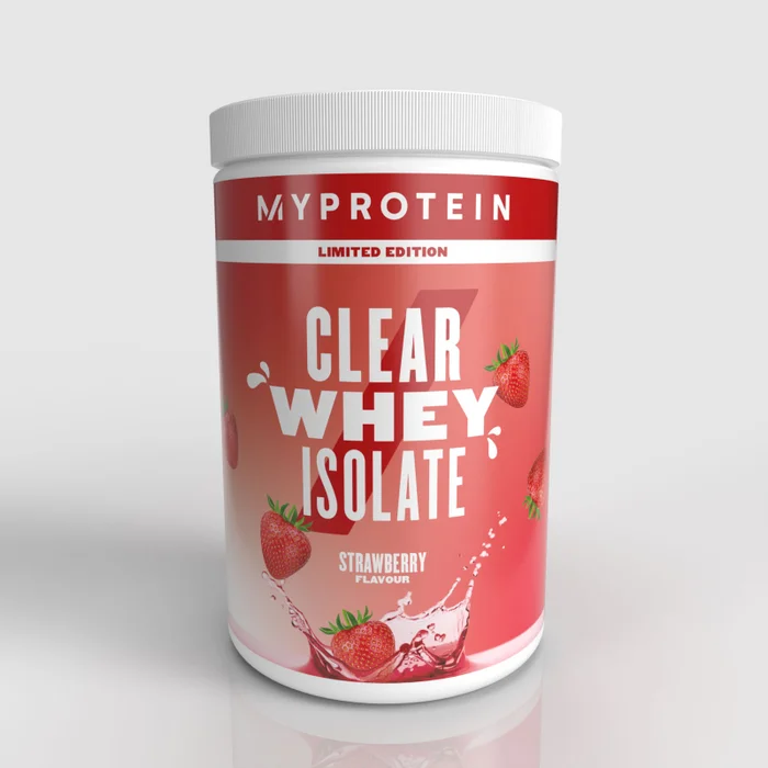 【亞洲限定】酸甜草莓口味 透明分離乳清蛋白粉