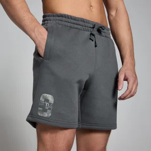 Origin 男士設計圖樣運動短褲 - 水洗灰 - Size M