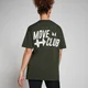 Move Club 系列 寬鬆版型 T 恤 - 森林綠