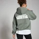 Move Club 設計圖樣連帽衫 - 苔綠